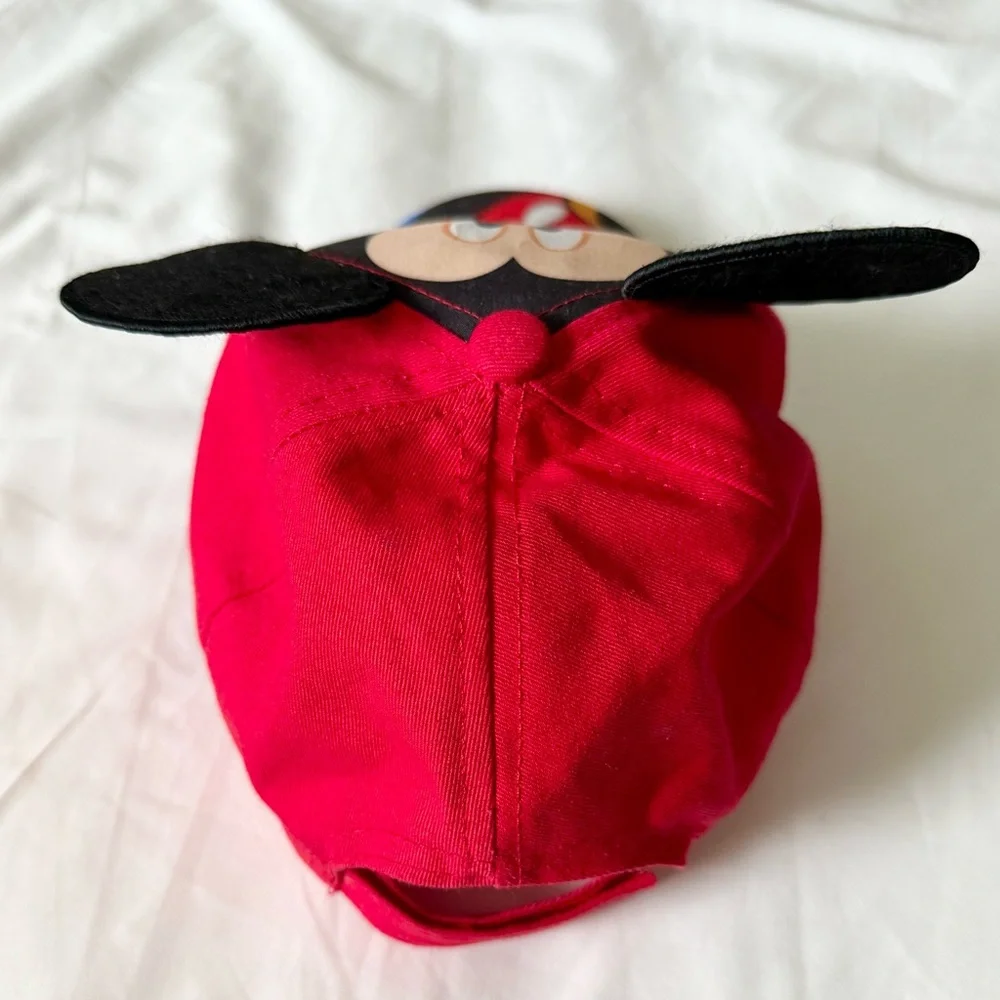 Mickey Mouse Red and Blue Cap With Micky Ears